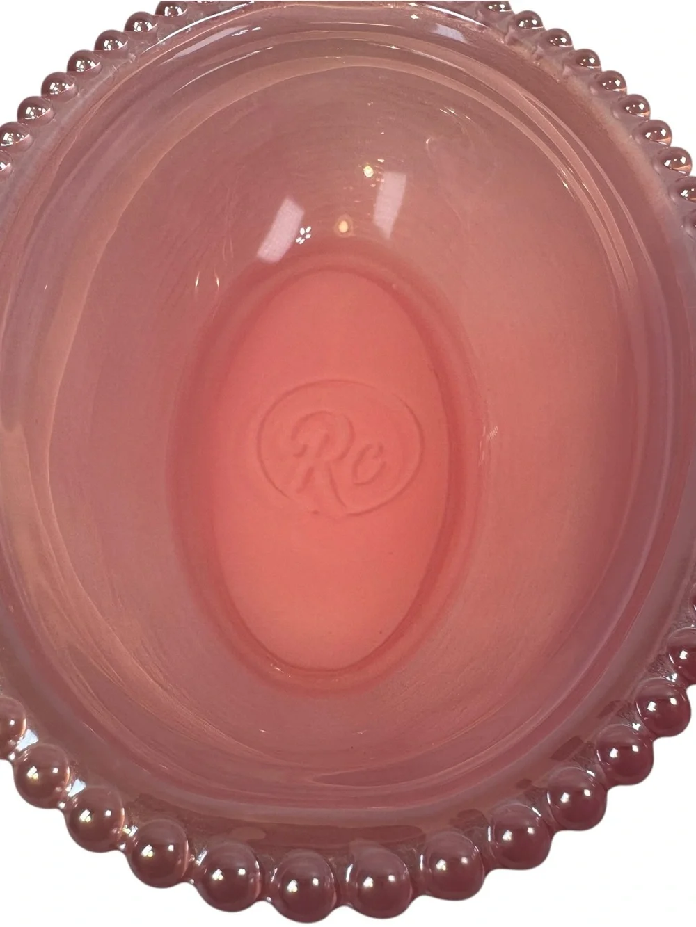 Rose’s Closet Pink Carnival Glass Hen on Nest 3 1/2” tall 4 3/4” long New - Picture 9 of 10